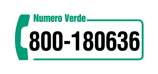 Numero verde 800/180636